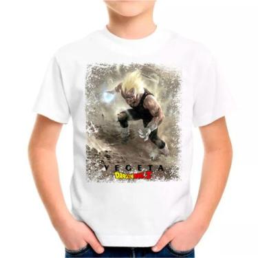 Imagem de Camiseta Desenho DRAGON BALL Z Moda Infantil Roupa Criança 01 - DESIGN