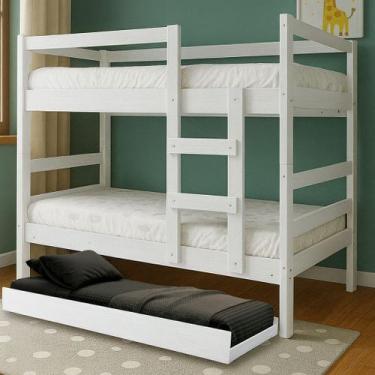 Imagem de Beliche Treliche Petra Multifuncional Versátil Com Cama Auxiliar até 1