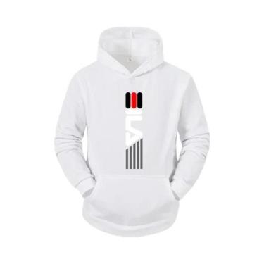 Imagem de Conjunto De Moletom Masculino Com Capuz E Calças De Fleece 2 Peças Cas