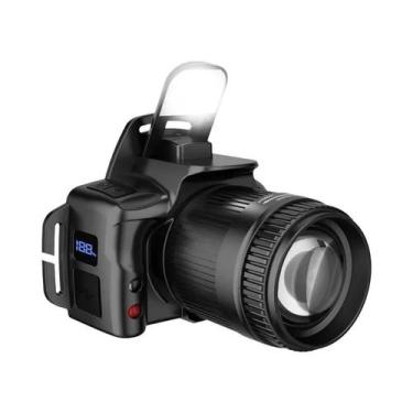 Imagem de Lanterna De Cabeça Para Pesca De Longo Alcance Com Luz Forte E Indução