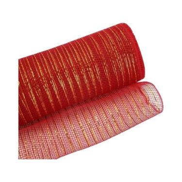 Imagem de Fita De Tule Para Decoração De Árvore De Natal, Rolo De Tecido Para DI