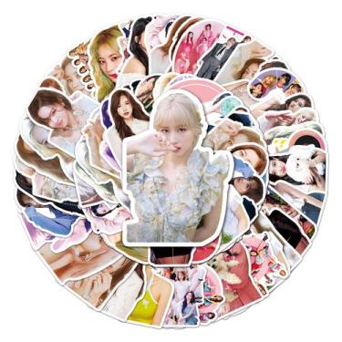 Imagem de Pacote de adesivos Twice Stars Anime à prova d'água, 50 unidades - yiw