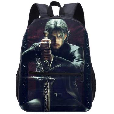 Imagem de Mochila escolar Finals Fantasy Anime 30x13x40cm Oxford - Yiweisai
