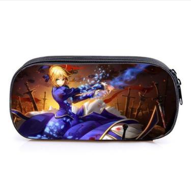Imagem de Estojo de lápis Fate Double Layer Cartoon Anime Poliéster - yiweisai