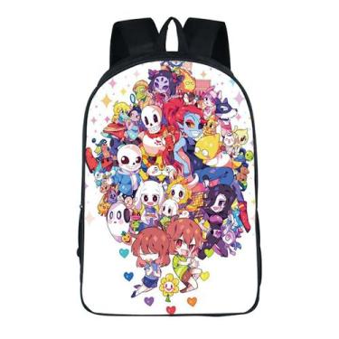 Imagem de Mochila Anime School Bag Undertales Papyrus para crianças - yiweisai