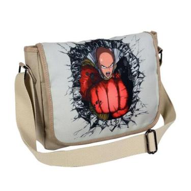 Imagem de Bolsa de ombro, bolsa mensageiro de lona para One Punch Man - Yiweisai