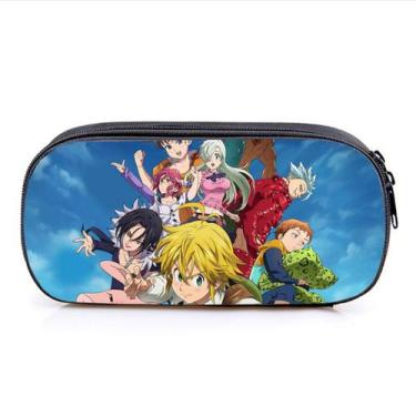 Imagem de Bolsa de lápis Seven Deadly Sins Meliodas Oxford 21,5x10x5,5cm - yiwei