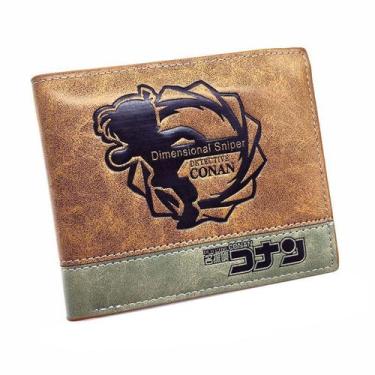 Imagem de Carteira Detectives Conans Anime Characters Slim BiFold PU - yiweisai