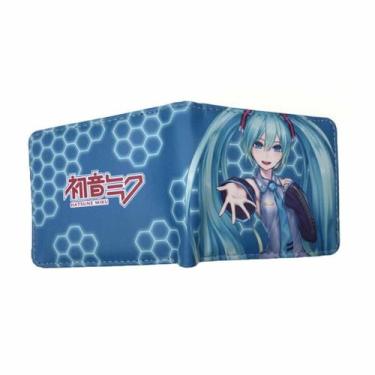 Imagem de Carteira Hatsune Miku Anime Characters Slim Bifold - yiweisai
