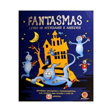 Imagem de Fantasmas - Livro de Atividades e Adesivos - Ciranda Cultural, 3
