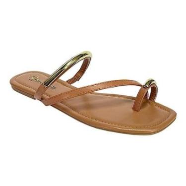 Imagem de Tamanco Santinelli Flat Dedo Casual 1552-072 Blush-Feminino