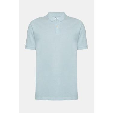 Imagem de Polo Aramis Manga Curta Algodão Com Linho-Masculino