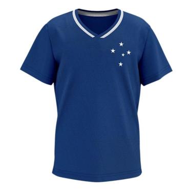 Imagem de Camisa Braziline Cruzeiro Celeste Masculina - Azul G-Masculino