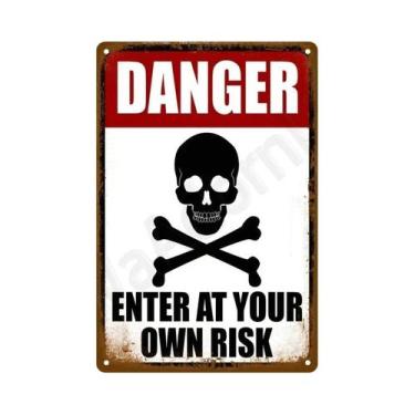 Imagem de Placa De Metal Vintage Retrô Para Decoração De Parede, Arte Para Casa,