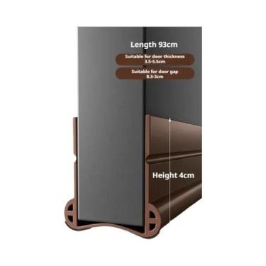 Imagem de Fita De Vedação Flexível Para Portas, Isolante Acústico, À Prova De Ve