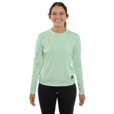Imagem de Camisa Camiseta Blusa Proteção Solar Uv 50+ Feminina-Feminino