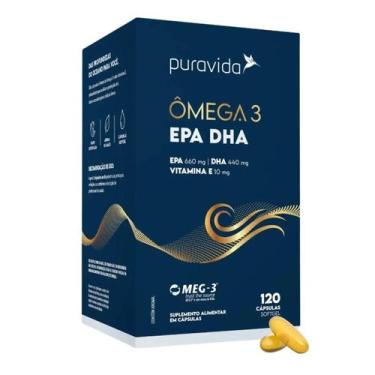 Imagem de Ômega 3 660 Mg De Epa 440 Mg De Dha 120 Caps - Puravida