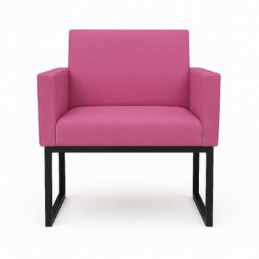 Imagem de Poltrona Decorativa Reforçada Para Espaço Beauty E Recepção - Móveis M