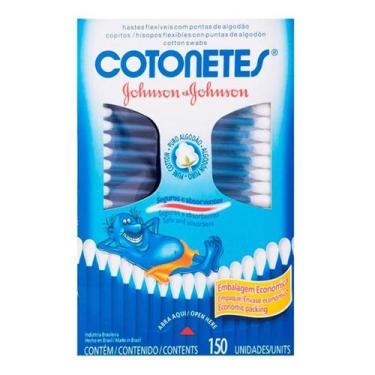 Imagem de Hastes Flexíveis Johnson's Cotonetes 150 Unidades