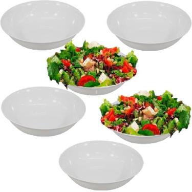 Imagem de 6 Tigelas Pote Bowl Melamina Saladeira 1500ml Grande - Best