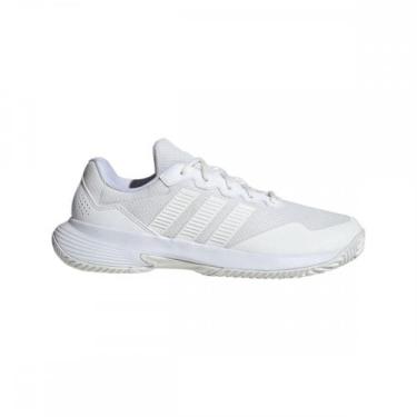 Imagem de Tenis Adidas Gamecourt 2 Ki0786 Padel Indoor, Branco, 37