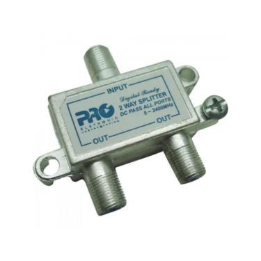 Imagem de Divisor Satélite 1-2 5-2400 Mhz Pqdv-2022 Proeletronic