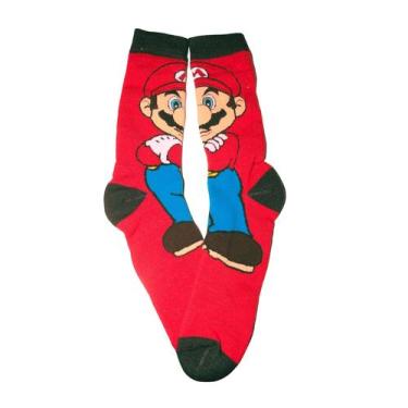Imagem de Meias Divertidas Masculinas Personagens Adulto Juvenil - gac variedade