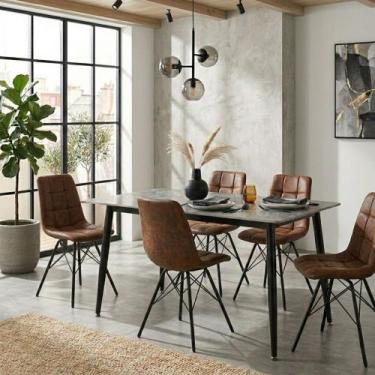 Imagem de Mesa Pandora Tampo De Granito Para Cozinha Sala De Jantar Caemmun, Cin