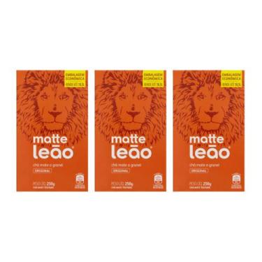 Imagem de Chá Matte Leão Mate Original Em Ervas 250g Kit 3 Unidades