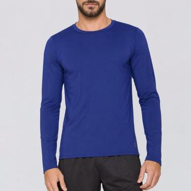 Imagem de Camiseta Masculina Selene Confortável Academia Tecido Térmico UV50 Respirável Fitness O...
