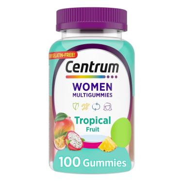 Imagem de Gomas multivitamínicas Centrum Women's Tropical 100 unidades-Unissex