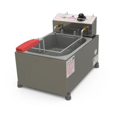 Imagem de Fritador Retangular 5L Óleo PR-10E Style Progás, 220V
