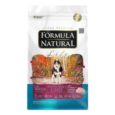 Imagem de Ração Fórmula Natural Para Cães Adultos Porte Méd/Gran 15Kg - Adimax
