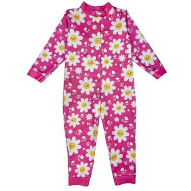 Imagem de Macacão Roupa de Bebê Soft Quentinho Para Frio Colorido Fofo Estampa C