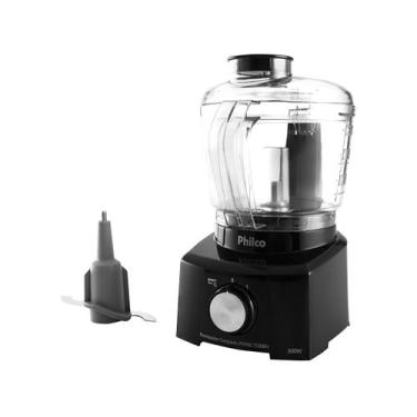 Imagem de Mini Processador de Alimentos Philco 300W Preto PH900 Turbo 3 em 1, Pr