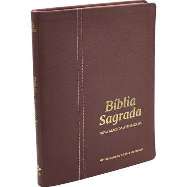 Imagem de Biblia slim g - nra couro rubi - Evangélica Cristã Assembleia