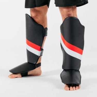 Imagem de Caneleira e Protetor de Pé para Kickboxing, Muay Thai, Hapkido e Karat