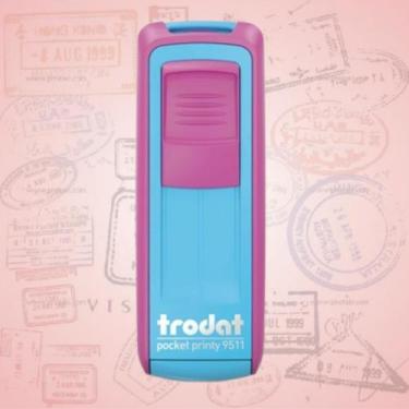 Imagem de Carimbo de bolso pocket Trodat, Rosa bebê