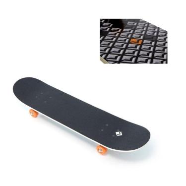 Imagem de Skate VSB001 com Amortecedor em Madeira Maple com Rodas em PVC Preto Vollo Sports