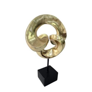 Imagem de Escultura decorativa abstrata - resina - MART, 39cm