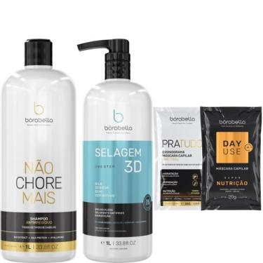 Imagem de Borabella Não Chore Shampoo + Selagem 3D 2x1 Litro