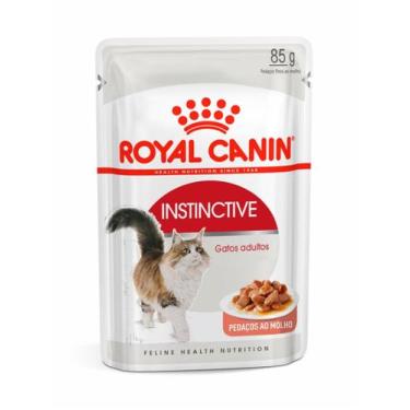 Imagem de Ração Úmida Royal Canin Gatos Adultos Instinctive 85g