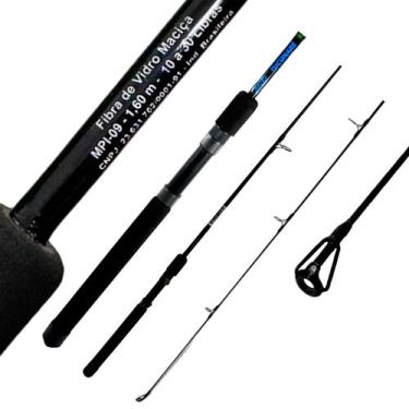 Imagem de Vara Pesca MIG Tucunaré 10-30lb Inteiriça MIP09 1,60m Fibra de Vidro M