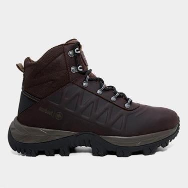 Imagem de Bota Macboot Couro Aruna 02 Masculina, Marrom escuro, 40