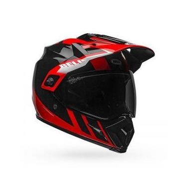 Imagem de Capacete bell mx 9 adventure mips dash preto vermelho 60 - BELL HELMET