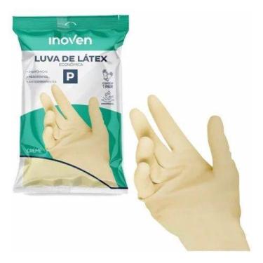 Imagem de Luva Latex Creme Reutilizavel Inoven - Par