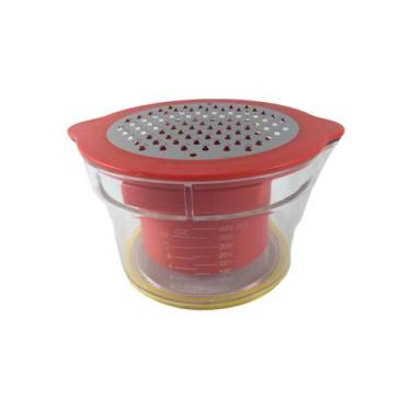 Imagem de Debulhador E Ralador De Milho 2 Em 1 Cor Vermelho 400ml - FU XING