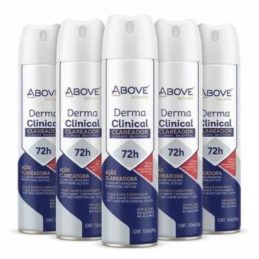 Imagem de Kit com 6un Desodorante Above Dermoclareador Serum Women 72 Horas