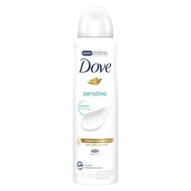 Imagem de Desodorante Antitranspirante Aerosol Dove Sensitive 48h Sem Fragrância
