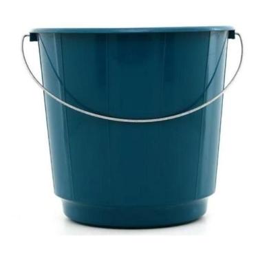 Imagem de Balde Plastico De 15 Litros Com Alca De Metal Cores Diversas - Arqplas